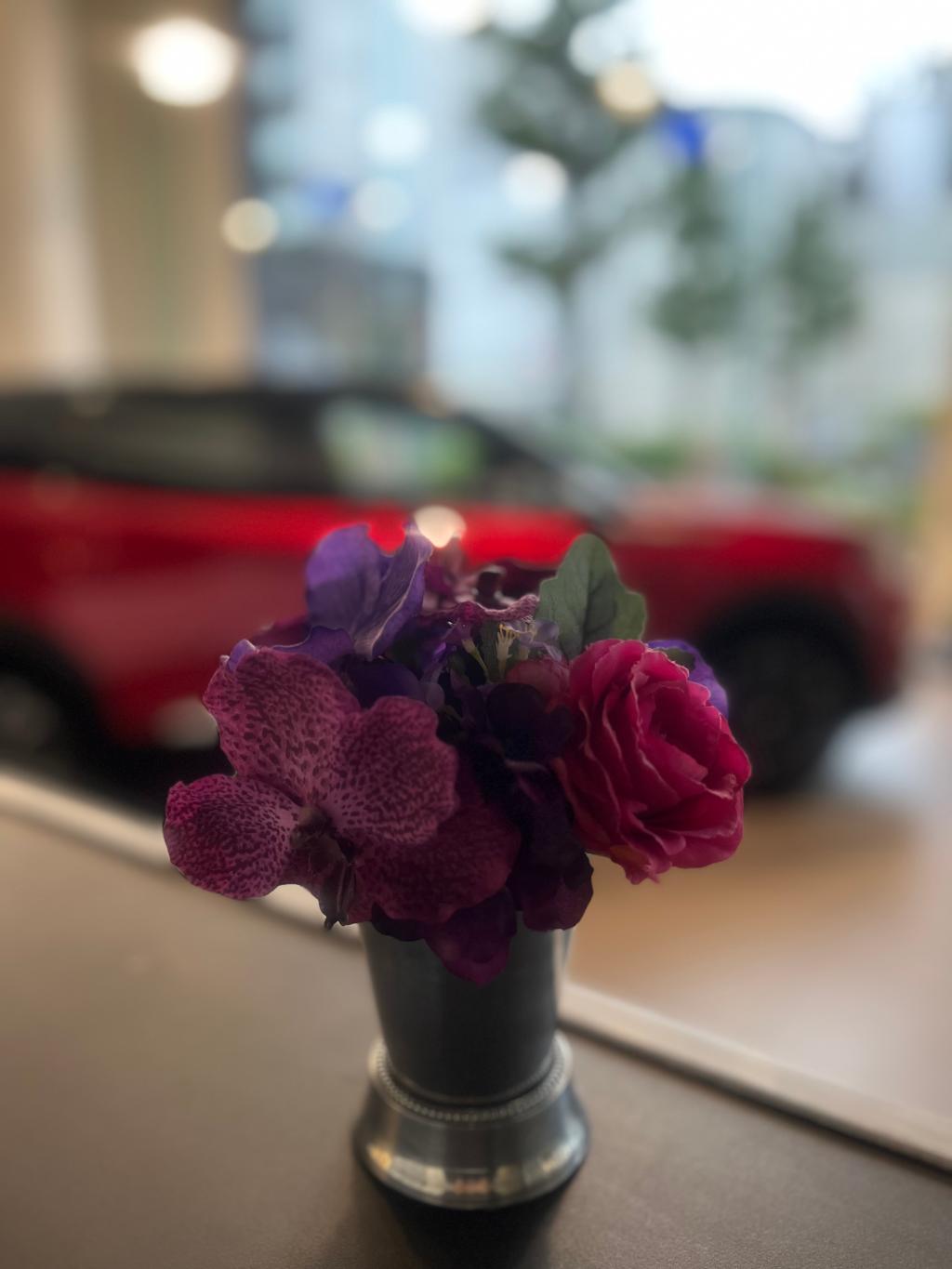 お花が新しくなりました